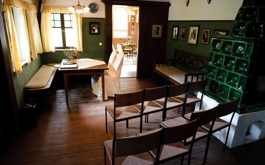 Heiraten mit Kunst und Kachelofen – Hochzeitslocation Künstlerhaus Gasteiger am Ammersee