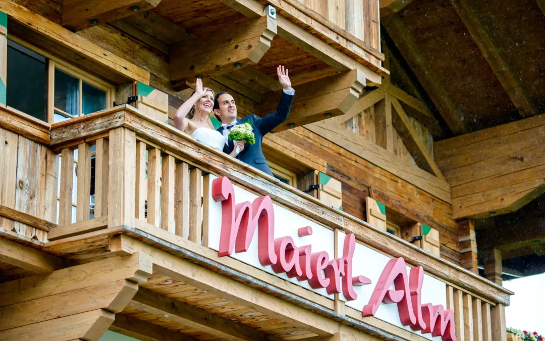 1.225 Meter über dem Meeresspiegel: Eine Hochzeit auf der Maierl Alm in Kirchberg